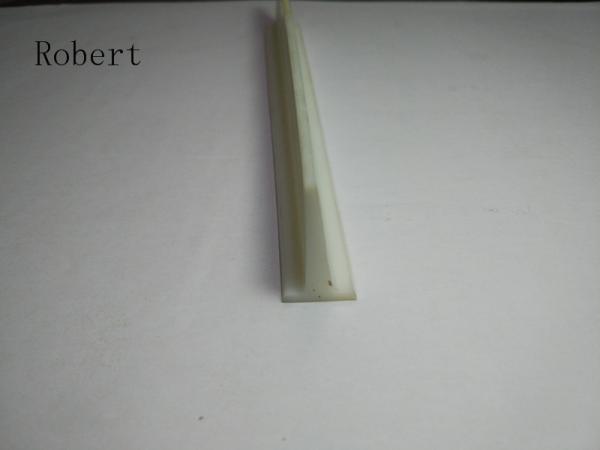 Buy cheap White Color Polyurethane Conveyor Belt Extrusion Profiles For Guiding And Tracking from wholesalers