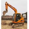 Buy cheap 8 Ton Doosan DH80 Excavator Second-hand Machine for Earth-moving in Good Condition from wholesalers
