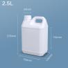 Buy cheap HDPE Square Plastic Detergent COEX Bottle For Oil Based Coatings Package 2.5L from wholesalers