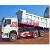 Buy cheap HOWO Utility Dump Truck 10 Wheels 6x4 Driving Type Square Shape / U Shape Body from wholesalers