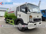 HOWO 8tons Propane Bobtail Truck LPG Tank Truck
