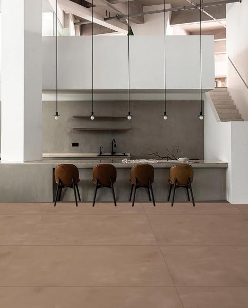 Buy cheap Retro Non-Slip Indoor Wall 24"X48" Soft Glazed Porcelain Tiles For Building Brown from wholesalers