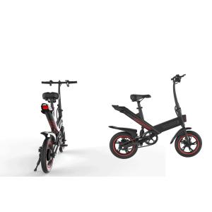 Buy cheap Mini Adult Fold Up Electric Bike , Economical Lightweight Electric Powered Bicycles from wholesalers
