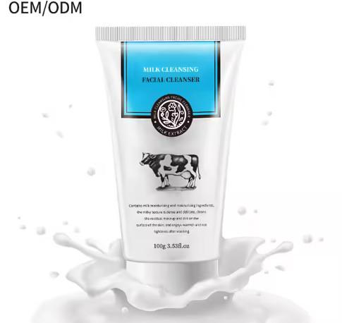 Hot Selling Gentle Cleaners Pores Milk Foam Face Cleansing Facial Cleansers Face
