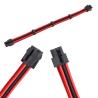 Buy cheap 6+2pin Male Graphics Card Power Supply extension Cable 18AWG 30cm from wholesalers