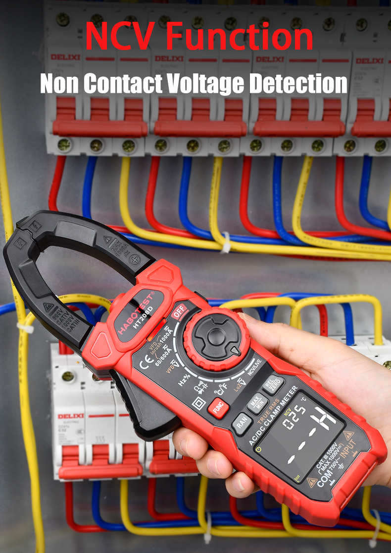 1000A Measuring 60M Ohms DC Current With Clamp Meter