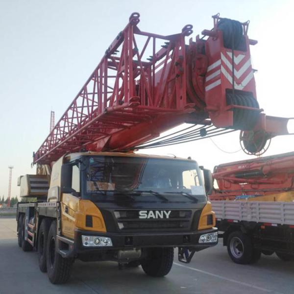 Buy cheap 2022 Manufacture Sany Used Mobile Truck Crane 80 Tons 6X4 Axel Euro V from wholesalers