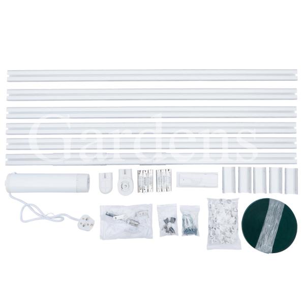 Buy cheap RS485 Electric Curtain Rail Alexa 30dB Remote Control Curtain Track Customized from wholesalers