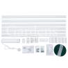 Buy cheap RS485 Electric Curtain Rail Alexa 30dB Remote Control Curtain Track Customized from wholesalers