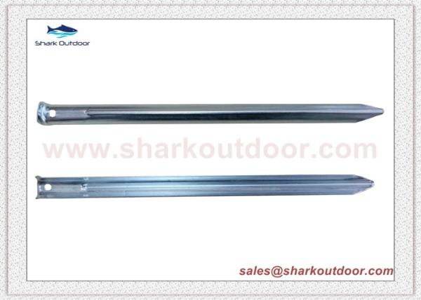 Buy cheap Camping and hiking gear Zinc Steel Tent Spares V-Shaped Tent Peg from wholesalers