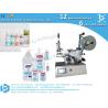 Buy cheap Hand washer bottle labeling, alcohol sanitizer bottle labeling machine from wholesalers