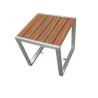 Buy cheap 460X460X510mm Metal And Wood Garden Table from wholesalers