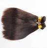 Buy cheap 100% Indian Straight Hair Bundles / Straight Human Hair Extensions 8 - 30 Inch from wholesalers