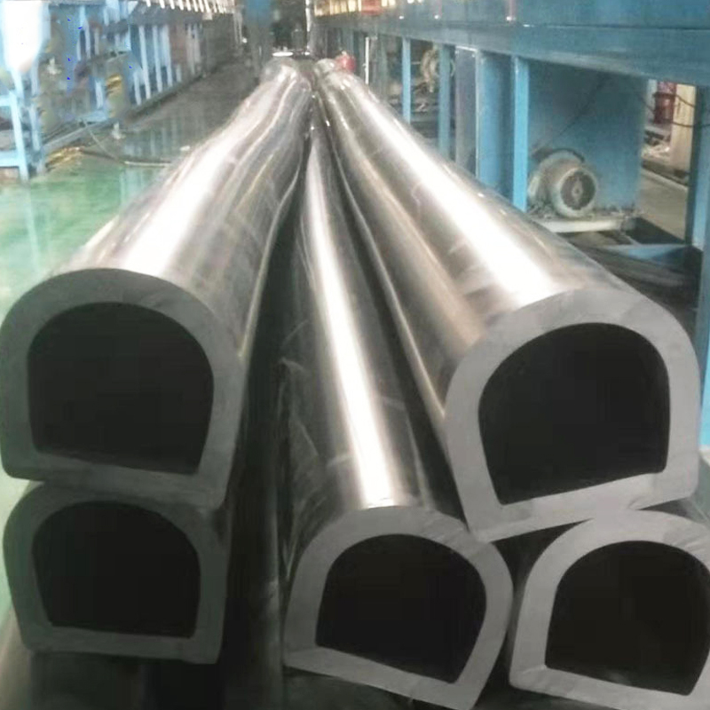 Custom Nonstandard D Type Marine Dock Fenders Rubber Dock Bumpers Damper IATF Certified