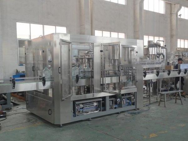 Quality 3 In 1 Monoblock Automatic Liquid Bottle Filling Machine for sale