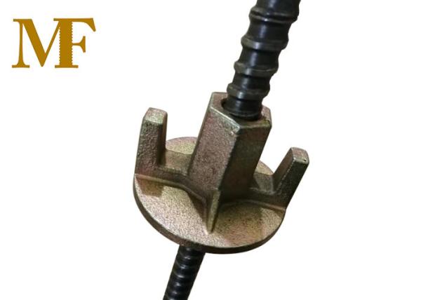 Small Construction Formwork Accessories D15 Wing Nut 0.42kg 200kN Tensile