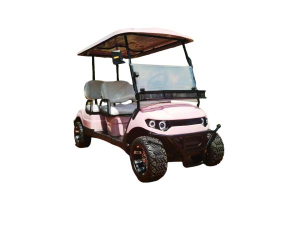 Buy cheap Double-Pupil New Energy Lithium Battery Golf Cart Can Carry 4 People For Weddings Club Activities from wholesalers