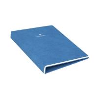 Buy cheap hotel leather sets blue / white pu compedium folder for 5-star hotel guest product