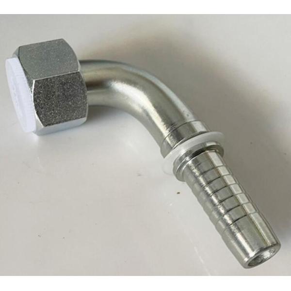 20491 Metric Female Flat Seat 90 Elbow Hydraulic Hose Connectors and Fittings 20491