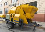 Mobile Hydraulic Beton Plaster Mixer Pump Mini Building Construction Equipments