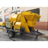 Buy cheap Mobile Hydraulic Beton Plaster Mixer Pump Mini Building Construction Equipments from wholesalers