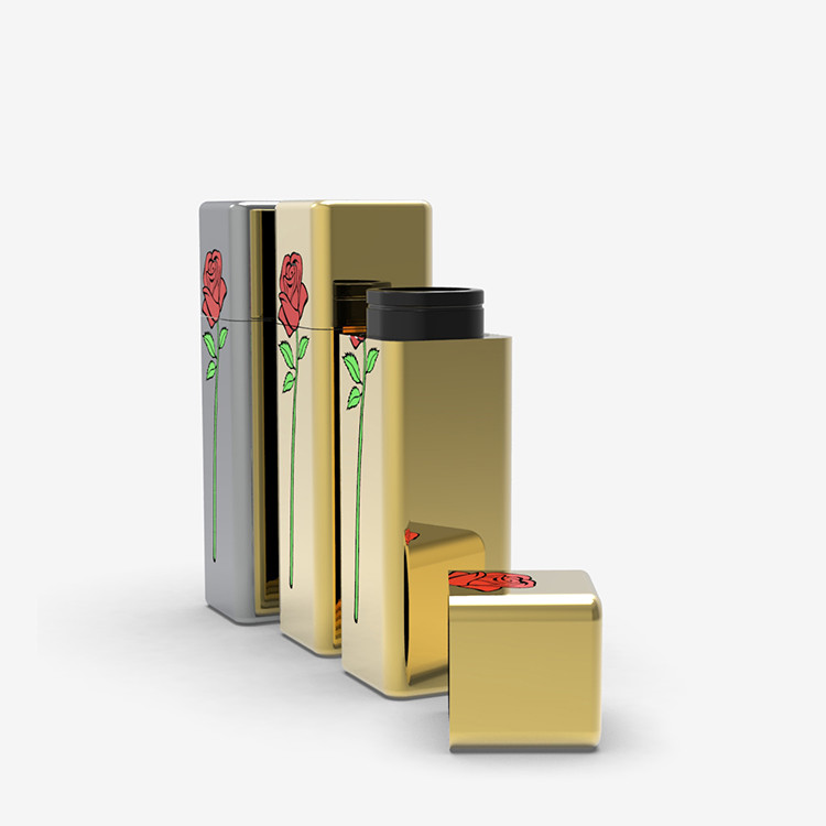 Hanging Plating Fea 15 Perfume Bottle Lids Gold Customized