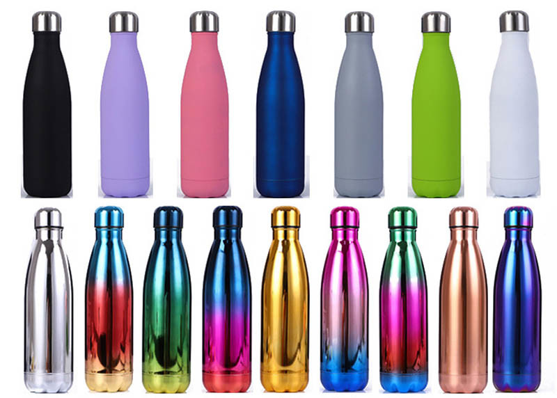 Gifts Items Portable Flask Cup , Customized Solid Color Travel Flask Mug