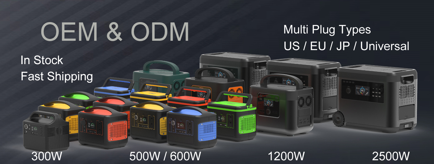 wholesale rechargeable lithium energy battery portable solar power station for camping emergency