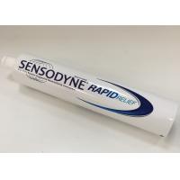 Buy cheap Flip Top Cap Empty White Web Laminated Cosmetic Tube Packaging GMP Standard product