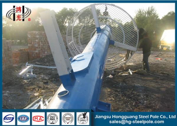 Buy cheap Anti - Rorrosive Elecommunication Pole For Broadcasting Industry , Long Service from wholesalers