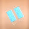 Buy cheap Anti Flu Virus Face Mask Earloop 3 Ply / Dust Mouth 3 Ply Surgical Face Mask from wholesalers