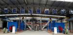 High Thermal Efficiency Rotational Drum Dryer for Heat Exchange Area m2 100-1000