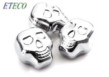 Buy cheap Halloween Party Stainless Steel Ice Cubes Fast Frozen Skull Head Design from wholesalers