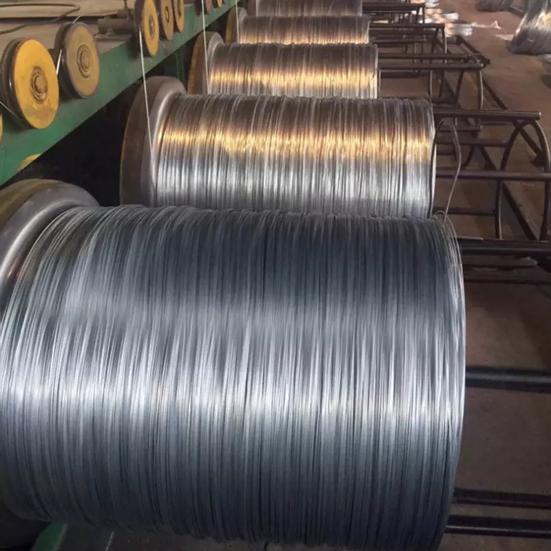 Q195 Q235 Low Carbon Galvanised Mild Steel Wire High Tensile