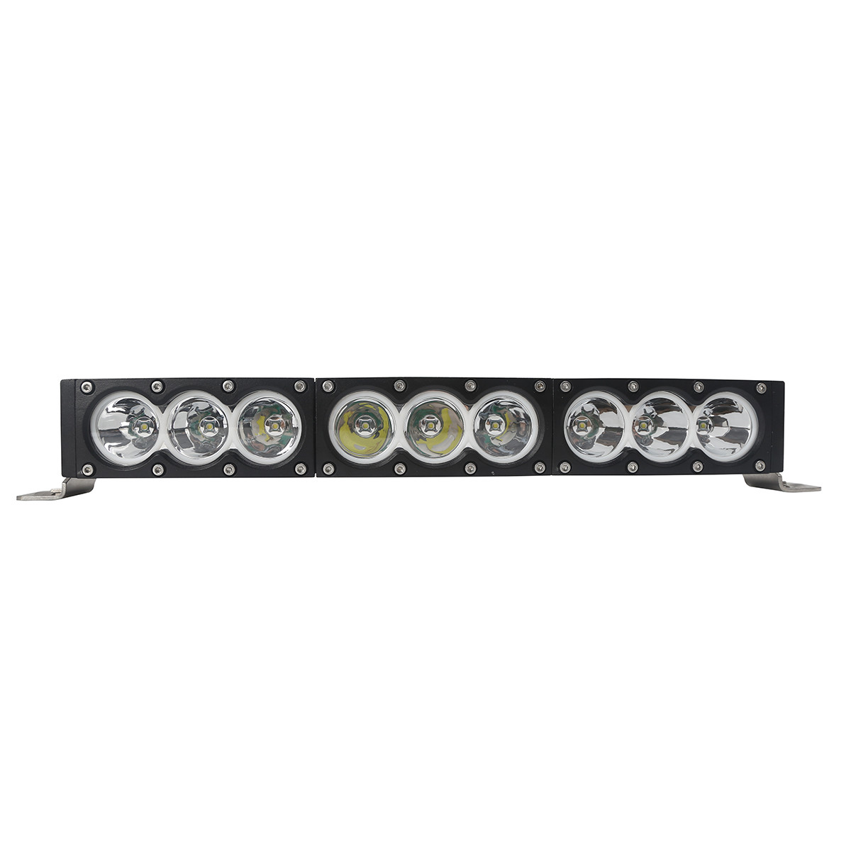 H Style 90W White Color 9pcs 10W CREE LED LIGHT BAR 6000K 10-30V Combo Beam,Flood Beam, Spot beam