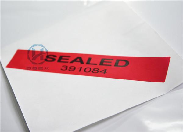Buy cheap Void Open Tamper Evident Label Food Packing Self Adhesive Sticker from wholesalers