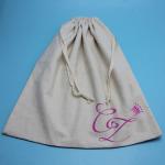 Resuable 100 Cotton Linen Storage Bags , Bakery Bread Food Storage Bags