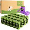 Buy cheap Printed Biodegradable Plastic Dog Poop Bags for Pet Cleaning & Grooming from wholesalers