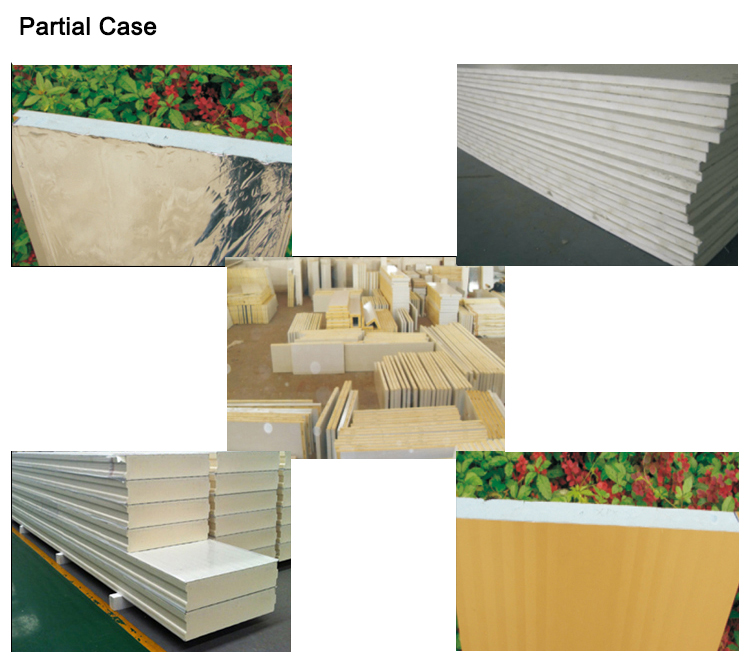 Color Steel 15mm PU Sandwich Panel Production Line