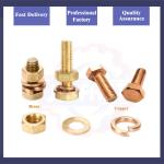 Stainless Steel 304 316 DIN931 DIN933 Hex Head Bolts with Customized Service