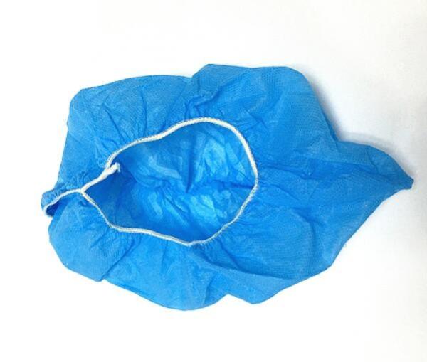 Buy cheap Anti Slip / Anti Skid PP Disposable Shoe Covers Blue 30GSM 35GSM 40GSM from wholesalers