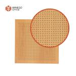 0.7 NRC Micro Perforated Acoustic Wood Wall Panels Sound Absorption And