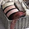 Buy cheap Hot stamping cracked chiffon ribbon DIY bow hair accessory chiffon packaging balloon shoelaces ribbon flower gift Box ribbon from wholesalers