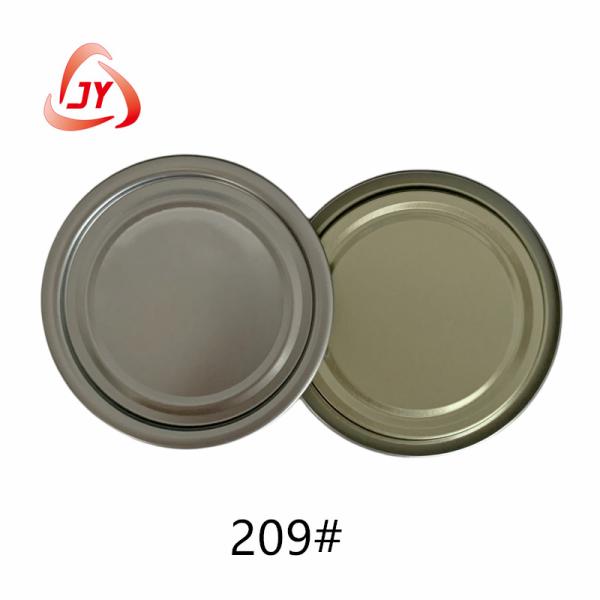 Buy cheap 209# 62.3mm TFS Hard Open End Cover Of Food Can Lid Gold And Clear from wholesalers