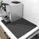 Super Absorbent Diatomaceous Earth Dish Drying Mat for Quick Drying in Kitchen