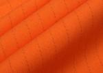 CVC Twill Dying Anti Static Fabric Flame Retardant Finished For Safety Workwear