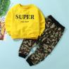 Buy cheap Children'S Outfit Sets Cartoon Print Long Sleeve Trousers Suit from wholesalers