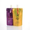 Buy cheap 300ml Purple Yellow Stand Up Pouch plastic Screw Covers from wholesalers