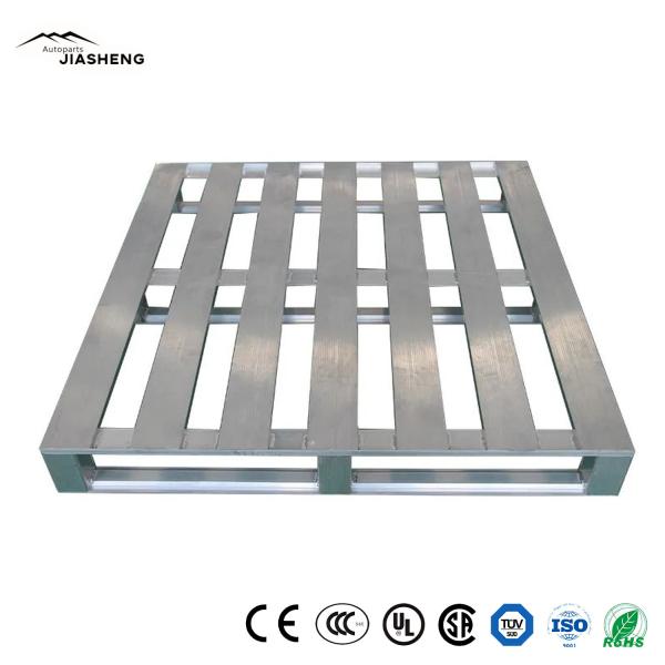 Buy cheap Single/ Double Faced 4 Way Entry Load Capacity 1000kg Warehouse Metal Steel Pallets Metal Tray Global Sale from wholesalers