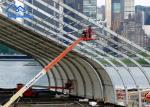 Outdoor Aluminum Curve Tents Peach Shape Big Size ISO9001 Certified Instant Up